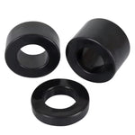 Silicone Cock Ring Set, 3 Wide Rings For Enhanced Performance, Black Soft Silicone, Stretchy Reusable Penis Rings, Different Wide, One Size