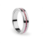 Sex Toys Cock Ring Stainless Steel Penis Ring Delayed Ring For Male Lasting For Cock Training Pink 50Mm