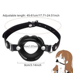 Open Mouth Gag Lips Erotic Toys, Oral Sex Gag Bondage Restraints, Adjustable Head Harness Ballgag Muzzles Restraints, Adult Mouth Gag Sex Toys Flirt For Men Women Couples