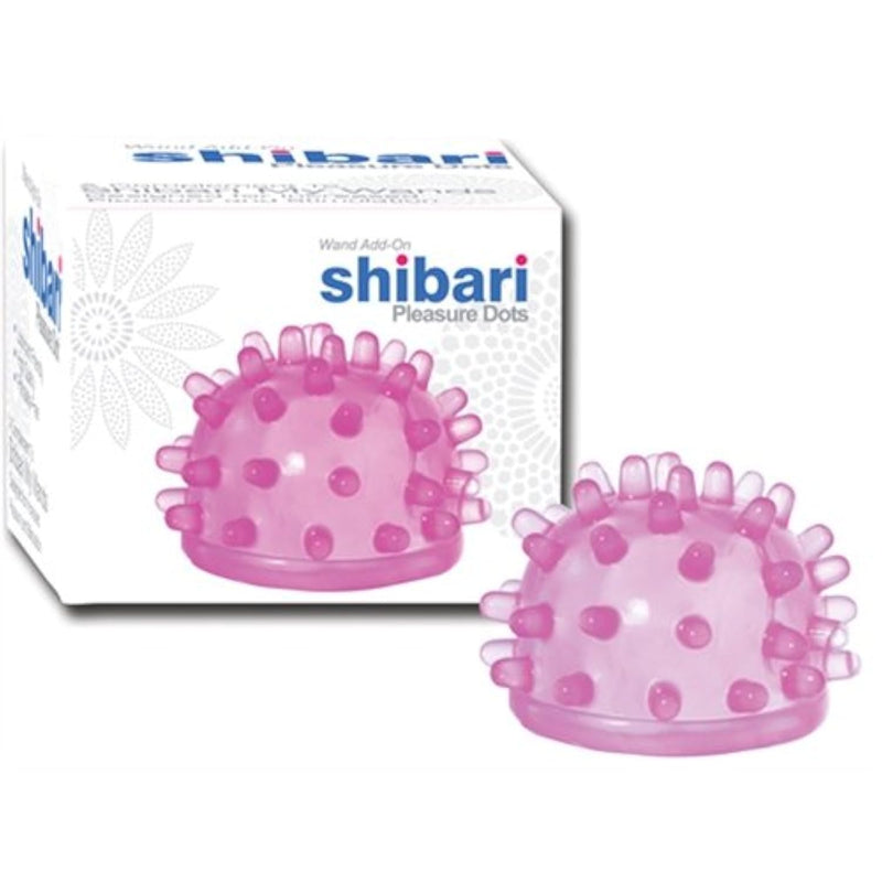 Vibrator Attachment, Pleasure Dots Wand Add-On, Fits Most Body Wands