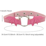 Fox Animal Costume Set Furry Ear Headband Fox Tail Bell Anal Plug-Animal Sexual Anus Bat Leather Choker