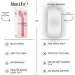 G Gasm Delight G Spot Vibe, Curved Personal Vibrator With Adjustable Vibrations, Targeted G Spot & Prostate Stimulation, Waterproof, 7 Inch, Twist Dial Control, 2 Aa Batteries Required