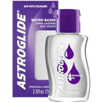Astroglide Water Based Lube (2.5oz), Liquid Personal Lubricant for Long-Lasting Pleasure for Men, Women and Couples, Safe for Toys, Travel-Friendly Size
