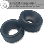 2 Piece Premium Universal Thickened Silicone Sleeve - Universal Penis Sleeve For Penis Pumps, Men'S Penis Extender Penis Pump Seal Rings - Ultra Durable Silicone Vacuum Penis Enlarger Accessories