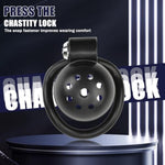 Flat Chastity Cage For Men Small Resin Penis Cage With 5 Rings Micro Chastity Device Male Cock Cage Breathable Design Chastity Belt For Long-Term Wear And Control