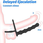 Silicone Anal Beads With Penis Ring,Silicone Anal Plug Strap On Anal Dildo,Anal Training Toys Anal Hook For Anal Play,Double Penetration Anal Sex Toys,Anal Toys For Men Couple Women Pleasures