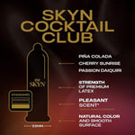 Cocktail Club Premium Flavored Condoms, 10 Count