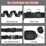 Bdsm Sex Bed Restraints Kit Sex Bondage Rope Thigh Restraints For Ankles Wrist Bar Fuzzy Hand Cuff Set For Adults Bedroom With Safety Release Pink Sex Handcuff Hand Cuff Bracelets For Women Sweater