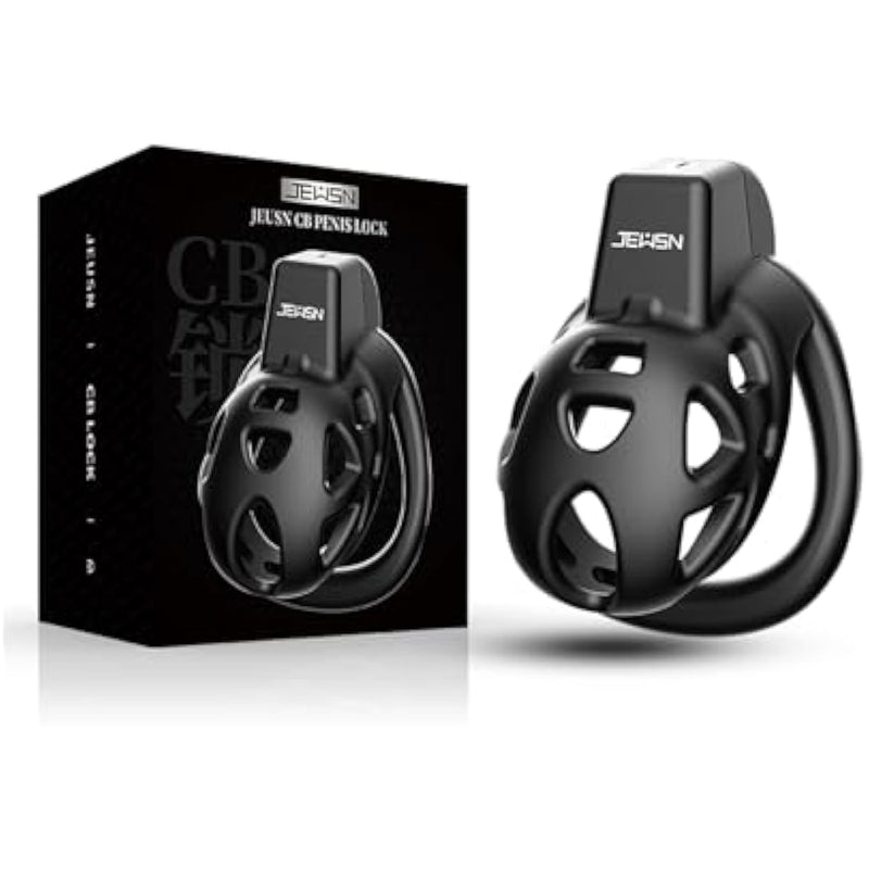 Lightweight Chastity Cage For Male Bondage Penis Cage Smooth Kg Cock Cage Chastity Devices Key Sex Toy For Men Black Chastity For Men With 3 Sizes Penis Rings?Xs?