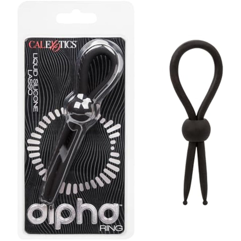 Alpha Liquid Silicone Lasso - Black