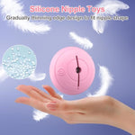 Nipple Toys Nipple Vibrator,Nipple Clamps Stimulator With 10 Vibration Modes, Silicone Lightweight Invisible Nipple Toy,Bdsm Fetish Flirting Kinky Female Sex Toy For Women Couples Sex Pleasure