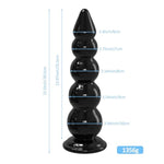 15.5Inch Huge Long Anal Beads + 12.6Inch Realistic Jelly Dildo