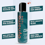 Dynamo Lube Silicone Based Formula 4.4Oz - Silicone-Based Personal Lubricant, Lube For Men, Women, And Couples