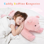 Giant Pig Stuffed Animal Plush Toy, 31.5 Inches Oversize Soft Pig Plushie For Kids Girls Boys, Snuggle Cute Stuffed Farm Animal Gift For Christmas Birthday