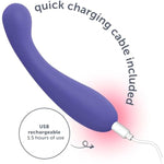 G-Spot Massager Vibrator, 10 Vibration Settings, Body-Safe Silicone, Fully Waterproof, And Rechargeable