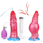 Silicone Realistic Dildos Scales Texture Butt Plug Curved Anal Sex Toy Inflatable Dildos Animal Adult Sex Toys For Women
