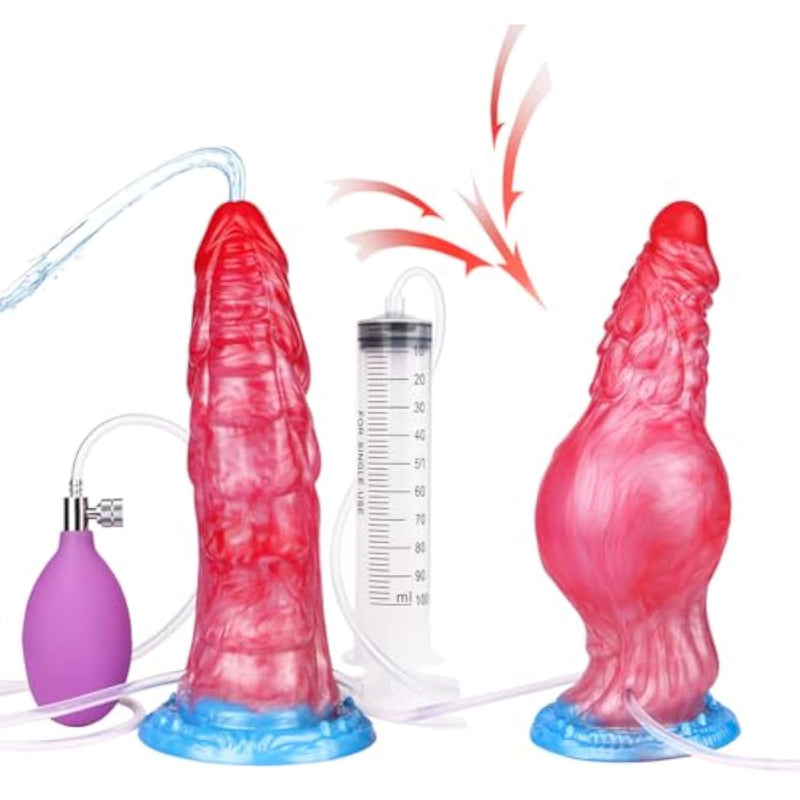 Silicone Realistic Dildos Scales Texture Butt Plug Curved Anal Sex Toy Inflatable Dildos Animal Adult Sex Toys For Women