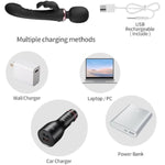 Super Quiet Motor Rabbit G Spot Dildo Vibrator With 10 Vibration Modes, Silicone Clitoral Stimulator Adult Sex Toy For Women Couple