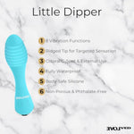 Little Dipper Compact Powerful Vibrator with Rounded Tip and Pleasure Ridges
