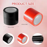 Bdsm Bondage Restraints Tape Set Adult Toy Sexual Restraint Tape Reusable Binding Pvc Sex Things Suitable For Fetish Sm Sex Game Couples And Adults (32.8Ft*3 Rolls)