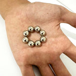 Non Piercing Magnetic Breast Beads Nipple Clitoris Labia Clamps Clips Penis Cock Ring Ball Lock Stretcher Scrotum Bondage Sex Toys Female Male (4 Pairs)