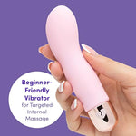 Pink Frolic 10 Function G-Spot Vibrator - Smooth Silicone - Beginners Friendly
