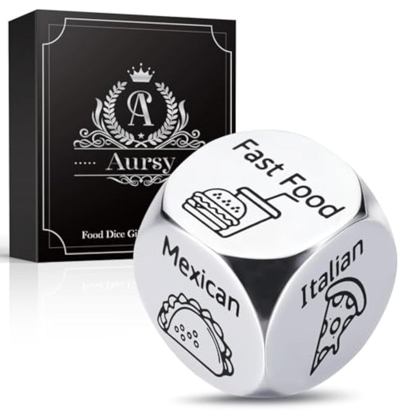 Stocking Stuffers For Women Men Kids Adults, Date Night Food Dice, Gifts For Men Women, Birthday Gifts For Him Mens Gifts, Couple Wedding Christmas Valentines Day White Elephant Gifts