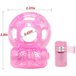 6 Pieces Vibrating Penis Rings, Cockscomb Rings, Clitoral Mini G-Spot Vibrator, Penile Erection Enhancement Products, Adult Pornographic Sex Toys, Male Delayed Ejaculation,Rooster Ring Sex Machine