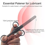 Lube Applicator Syringes With 10Ml Precise Scales, Anal Lube Shooter With Storage Bag, 6.5" Lubricant Launcher With Smooth Rounded Tip For Men, Women, Reusable & Durable, Easy To Use And Clean, 2 Pack