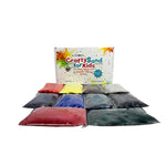 10 Color Craft Sand Kit for Kids, 3 lb Non-Toxic Sand for Art & Terrariums