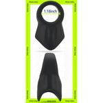 Penis Ring For Men - Silicone Black Stretchy Cock Ring For Longer Harder Stronger Erections - Erection Enhancing Sex Toy