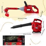 2 Pcs Toy Gardening Tool Set For Kids Leaf Blower Toy Weed Trimmer Battery Powered Gardening Tool Set With Lights And Sounds Christmas Birthday Gift For Boys Girls