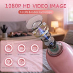 G Spot Vibrator with Camera: Waterproof Liquid Silicone Sex Toy for App-Controlled Intimate Wellness