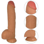Realistic Huge Big Dildos:11.81 Inch Super Long Realistic Dildos Sex Toys With Strong Suction Cup Thick Large Anal Dildos Anal Sex Toy For Women Men Couples Giant Realistic Penis (Skin Color)
