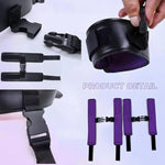Bdsm Kit Sex Bondage Restraints Adult Sex Toys,Upgrade Sex Restraints Set 11Pcs Handcuffs Collar Ankle Cuff Blindfold Feather Tickler Gags Sex Rope Adult Games Couple Sex Toys For Women Men (Violet)