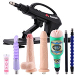 Sex Machine Thrusting Dildo Machine For Man, Love Machine Fuck Machine For Women With 3Xlr Connector, Adult Sex Toys Masturbator Realistic Dildo 7 Attachments For Couples