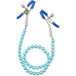 Nipple Clamps Non Piercing With Metal Chain Bdsm Fetish Adult Games Sex Slave Female Sex Toy Nipple For Womens Pleasure For Couples Cosplay (Rose Gold)