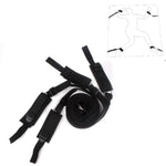 Bdsm Kit Bed Restraints Couples Sex Toys, Adjustable Bondage Restraints Set With Wrist Thigh Cuffs & Handcuffs,Sex Furniture For Bedroom Sex Bondage Gear & Accessories Adult Sex Toys For Men Women