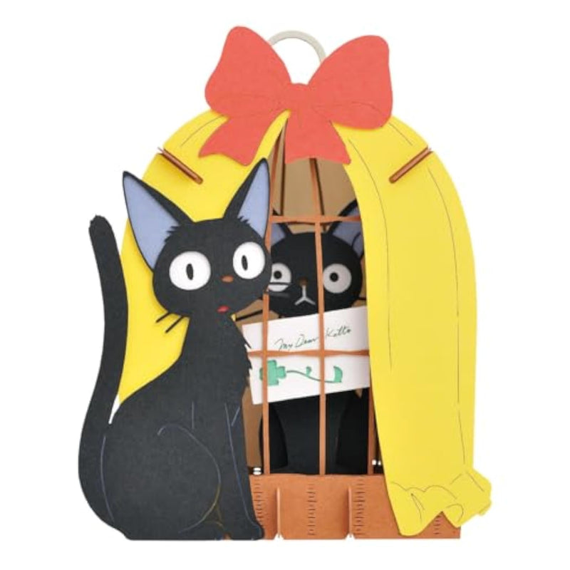 Officially Licensed Kiki's Delivery Service Jiji in Cage Paper Theater Craft Kit