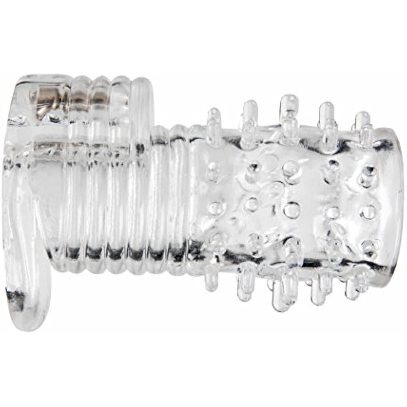 Clear Sensations Vibrating Textured Erection Sleeve Dildo (Ae452)