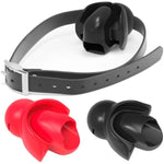 Tongue Fixed Bondage Ball Gag For Sex, Open Mouth Silicone Ball, Sm Restraints Toys Sex Gag Mouth Plug, Adjustable Extreme For Fetish Adult Play Bondage Bdsm Sex Gag Ball Adult Toys (Black)