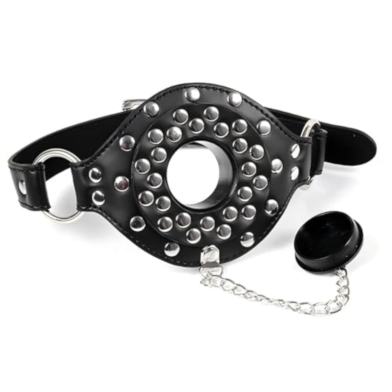 Open Mouth Gag O-Ring Sex Silicone Mouth Ball Gag- Breathable Sex Gag With Removable Pacifier Plug Bondage Restraints Bdsm Adult Toys For Men Women And Couple
