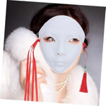Unfinished Paintable DIY Blank Mask for Masquerade and Festivals, Art Projects, and Costume Crafting