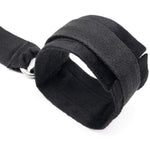 Over The Door Restraints Hanging Sex Wrist Cuffs For Bondage Restraints, Bondage Cuffs For Sm Games, Women And Men Sex Toys Bondage Handcuffs Sm Cuffs (Black-1)