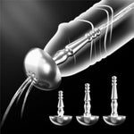 Metal Bead Urethral Stick Urethral Sound Urethral Catheter Sex Toy Male Penis Masturbation Wearable Hollow Urethral Dilator Sm Sex Toy