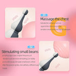 Silicone Prostate Massager - Mini Vibrator Anal Expander, Compact Anal Plug Dual Stimulation And 10 Vibration Modes, Portable Sex Toy For Women'S Clitoris