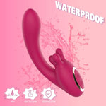 Sex Toys Vibrator, G Spot Vibrator Adult Toys, Vibrator For Women With 9 Vibrating Modes & 6 Kneading Modes, Rose Sex Toy Sexual Pleasure Tools For Women, Adult Sex Toys & Games