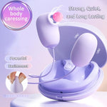 Bullet Vibrator, Powerful Handheld Electric Bullet Tool, Rechargeable Silicone Suction Vibrator