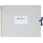 Maruman Art Spiral Sketch Book, F3, 8.74 x 11.26, 24 Sheets, White