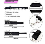Bed Restraint Straps for King Size Bed Straps Adult Play Queen Sized Bed Sex Tie Downs for Adults Couples Restraints for Bed Bondaged Kit Sex Chain and Handcuffs Set for Adult Bedroom Toys Sweater